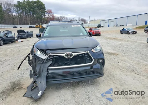 2021 Toyota Highlander Xle из США, поврежденный, VIN 5TDGZRBH6MS087014